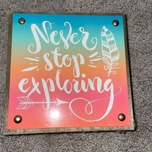 Cute Wall Decor 6x6 in